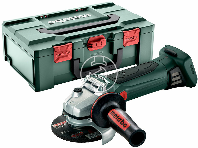 Metabo W 18 LTX 125 Quick akkus sarokcsiszoló Metaboxban