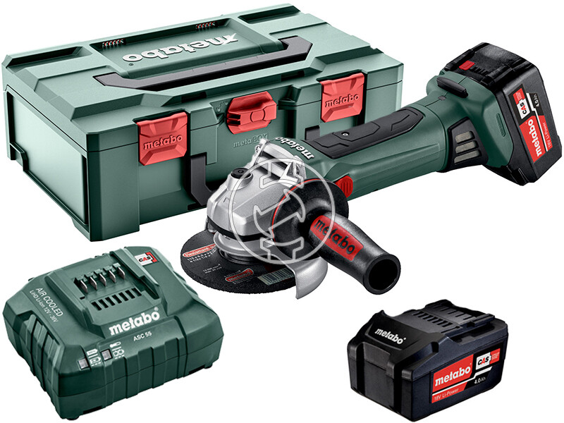 Metabo W 18 LTX 125 QUICK akkus sarokcsiszoló