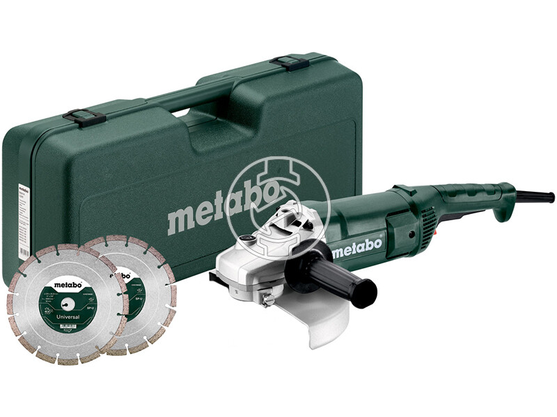 Metabo WEP 2200-230 + Case + 2 Dia Disc elektromos sarokcsiszoló kofferben