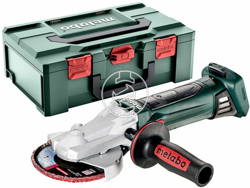 Metabo WF 18 LTX 125 Q akkus laposfejű sarokcsiszoló