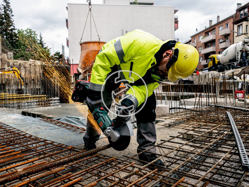 Metabo WPB 36-18 LTX BL 24-230 Quick akkus sarokcsiszoló kofferben