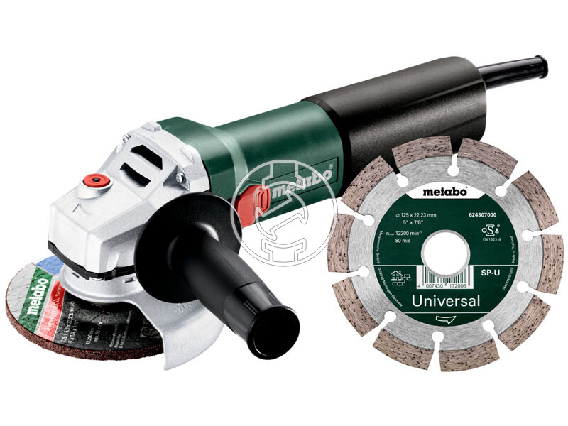 Metabo WQ 1100-125 Set elektromos sarokcsiszoló