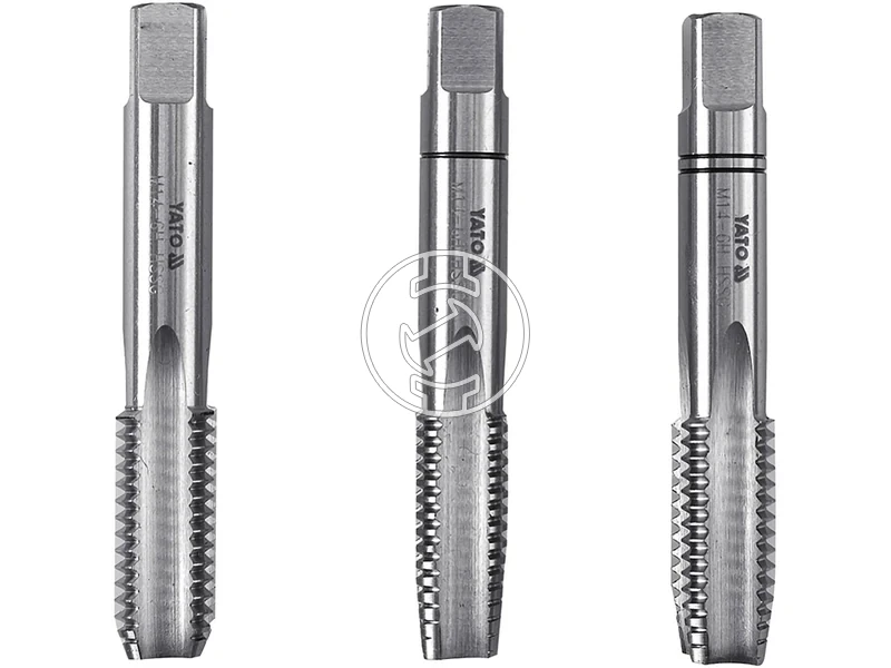 Kép: Metrikus kezi menetfuro keszlet M20 3 reszes elo- kozep- es keszrevago HSS M2.webp