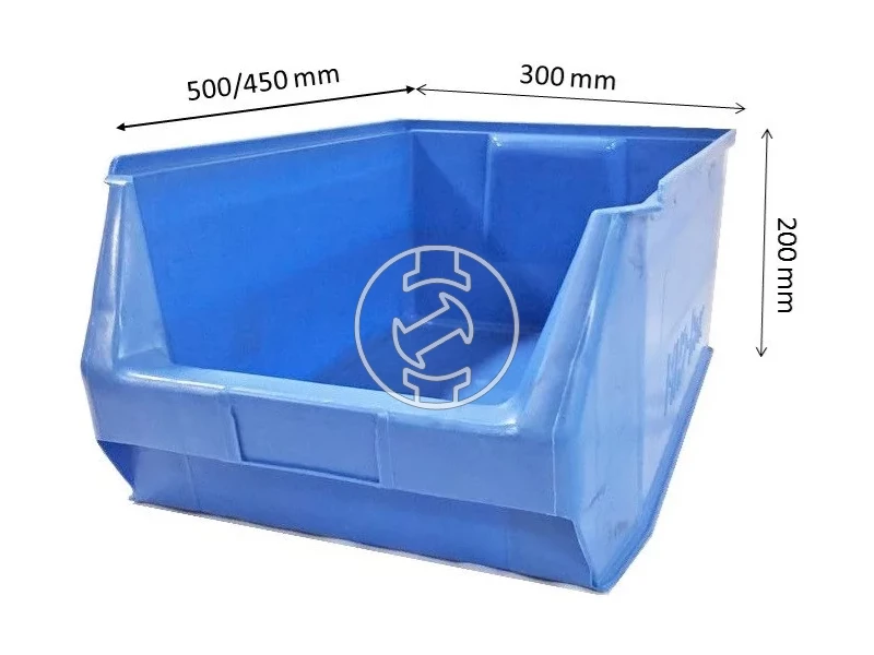 Ztrust MH-2 nyitott tárolódoboz kék