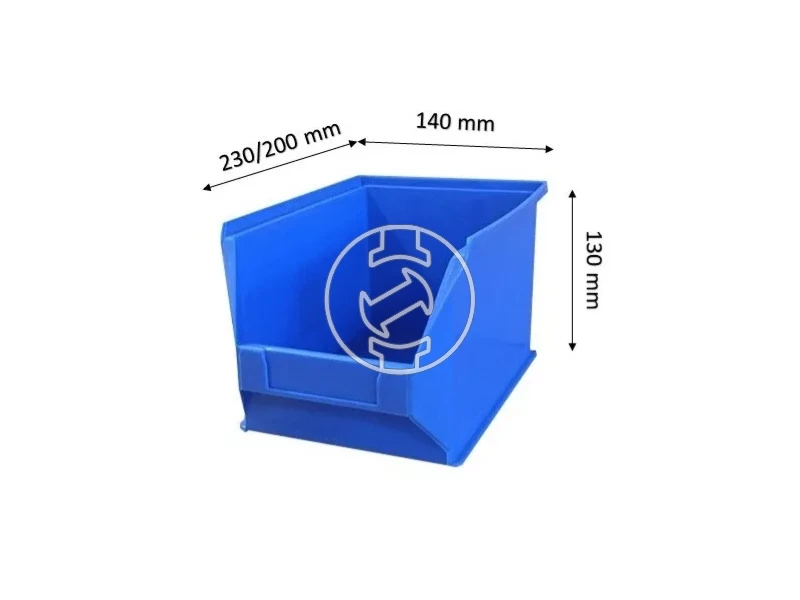 Ztrust MH-4 nyitott tárolódoboz kék