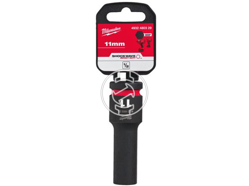 Milwaukee 1/2 inch 11 mm gépi hosszú dugókulcs