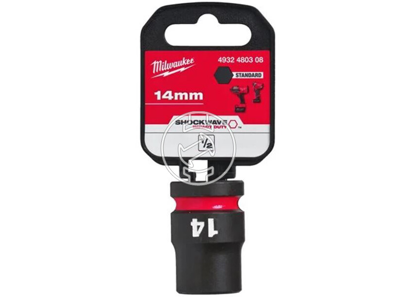 Milwaukee 1/2 inch 14 mm gépi dugókulcs