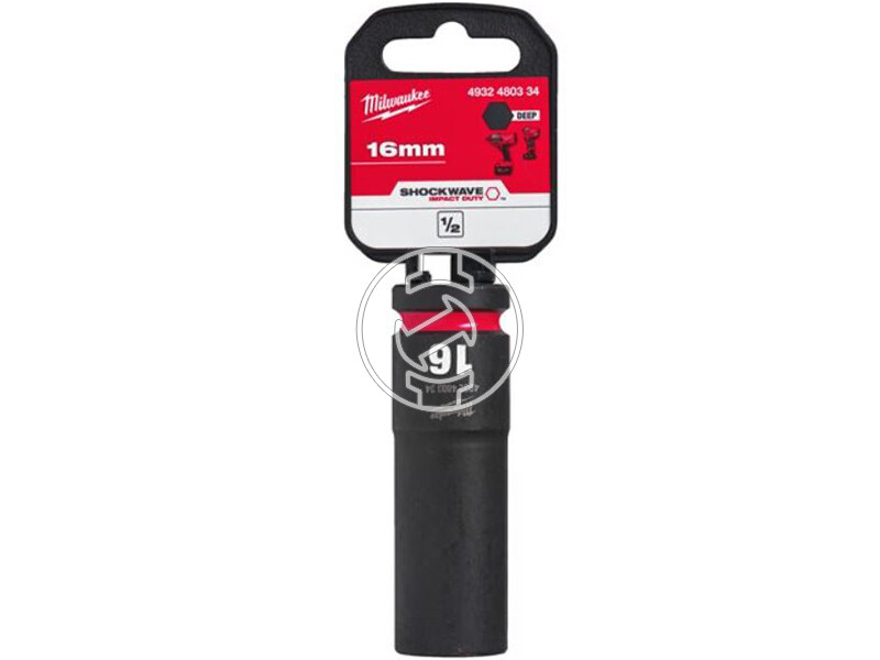 Milwaukee 1/2 inch 16 mm gépi hosszú dugókulcs