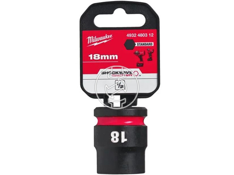 Milwaukee 1/2 inch 18 mm gépi dugókulcs