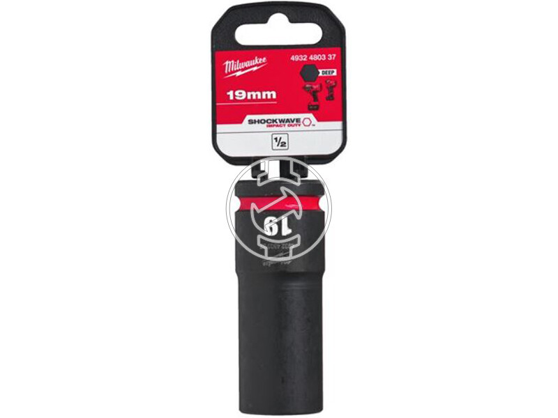 Milwaukee 1/2 inch 19 mm gépi hosszú dugókulcs
