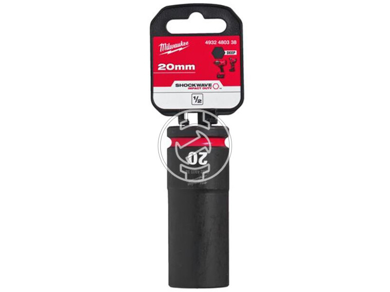 Milwaukee 1/2 inch 20 mm gépi hosszú dugókulcs