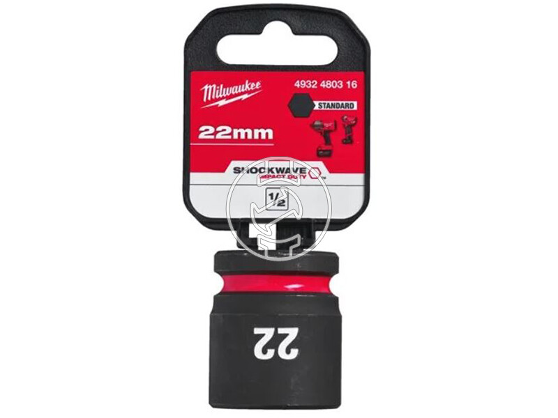 Milwaukee 1/2 inch 22 mm gépi dugókulcs