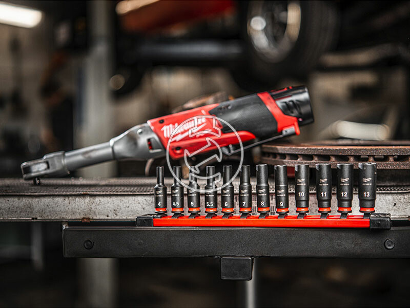 Milwaukee 1/4 inch gépi dugókulcs készlet 12 db
