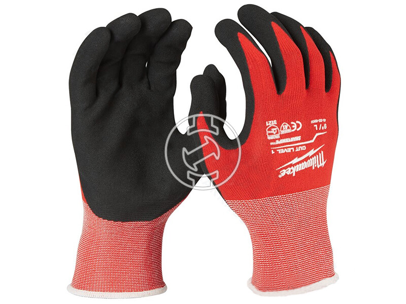 Milwaukee 1/A vágási szintű S/7-es vágásbiztos kesztyű