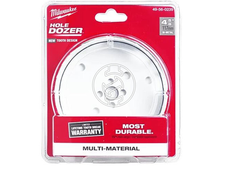 Milwaukee 117 mm Bimetál, Co körkivágó