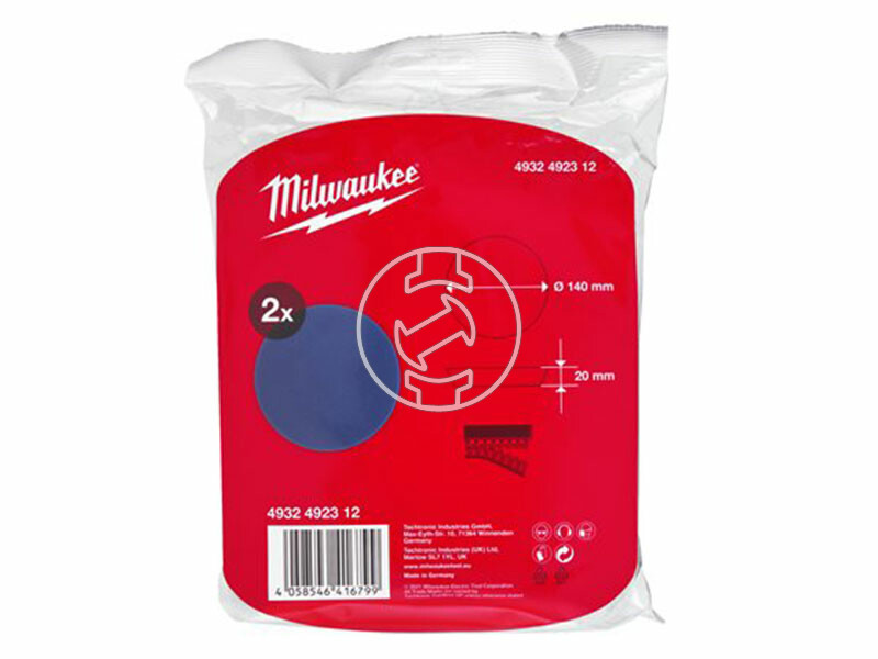 Milwaukee 140 / 20 mm ultra fine polírozószivacs 2 db