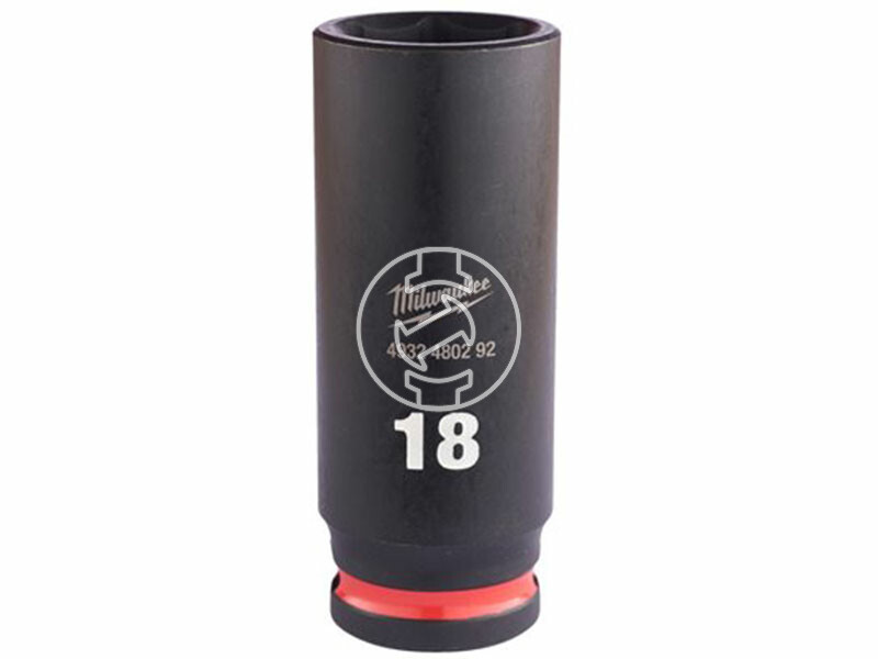 Milwaukee 3/8 inch 18 mm gépi hosszú dugókulcs