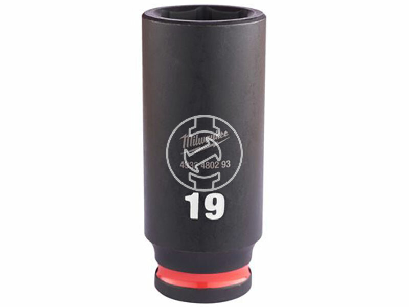Milwaukee 3/8 inch 19 mm gépi hosszú dugókulcs