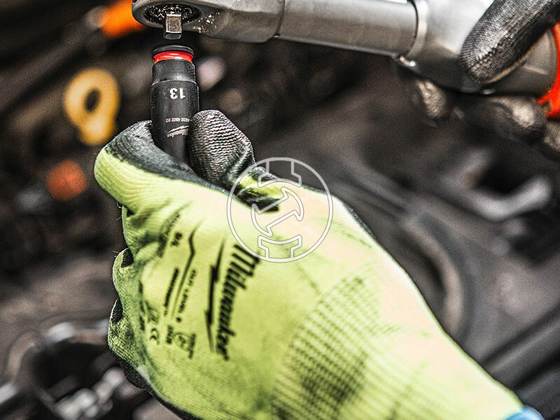 Milwaukee 3/8 inch 10 mm gépi dugókulcs