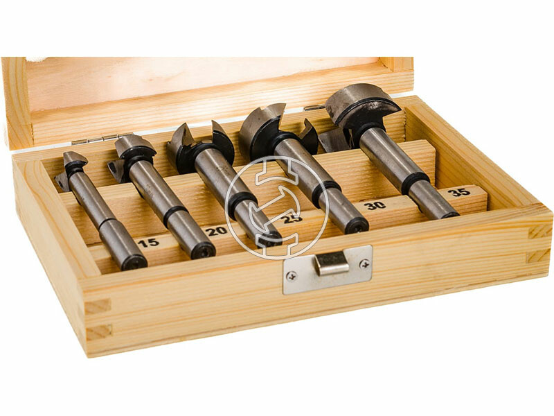 Milwaukee 5 részes (15/20/25/30/35 mm) forstner fúrószár készlet