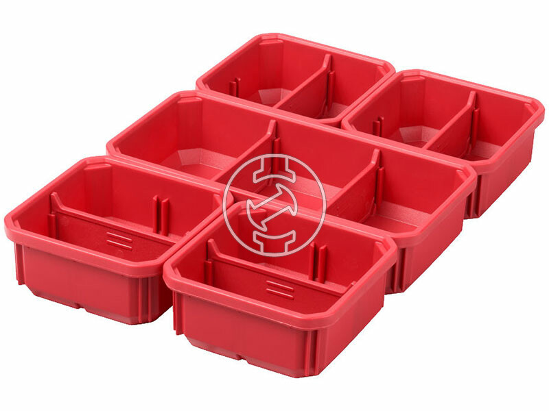 Milwaukee 5 részes tárolórendszer rekesz Packout keskeny rendszerezőhöz