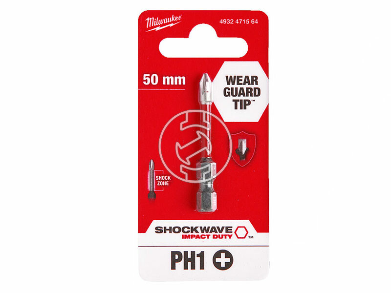 Milwaukee 50 mm | PH1 | 1/4 inch phillips behajtóbit