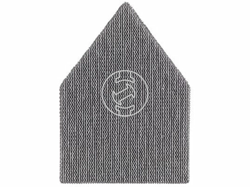 Milwaukee 67x92 HL G80 tépőzáras deltacsiszolólap 12 db + csiszolótalp védővel