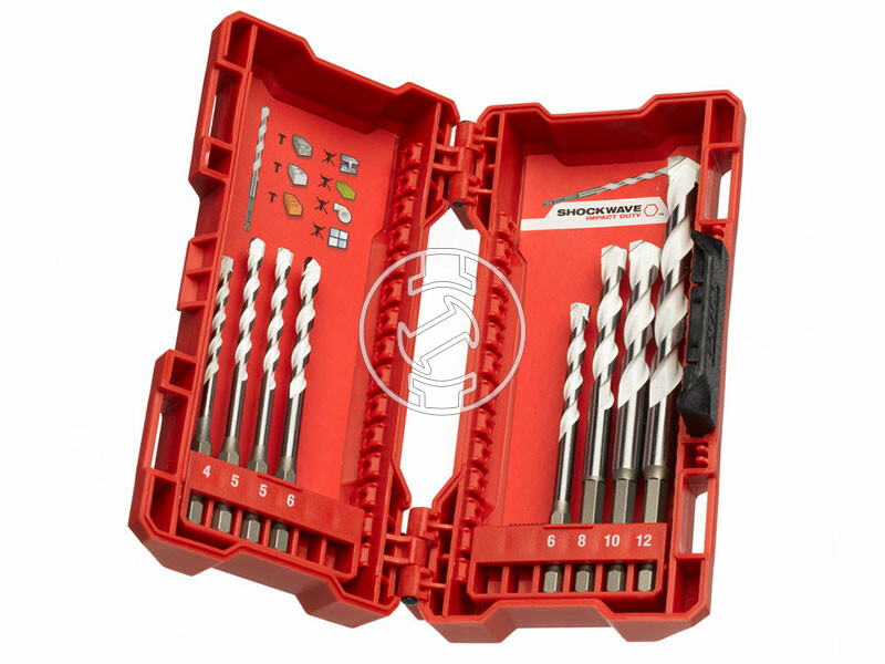 Milwaukee 8 részes 1/4 inch-es többfunkciós fúrószár bitbefogással