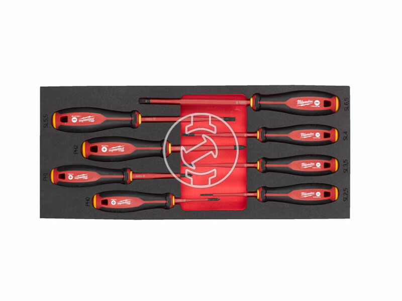 Milwaukee 8 részes VDEszigetelt csavarhúzó készlet