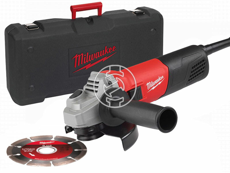 Milwaukee AG800-115ED-SET elektromos sarokcsiszoló