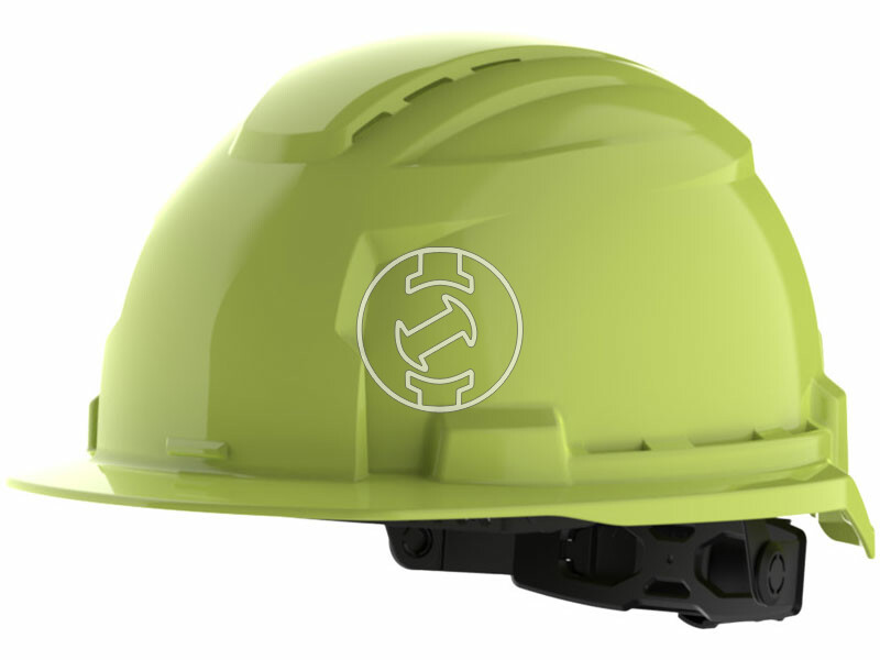 Milwaukee BOLT100 Hi-Vis munkavédelmi sisak sárga, szellőző