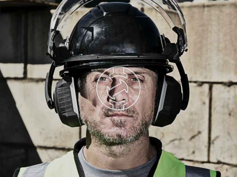 Milwaukee BOLT100 munkavédelmi sisak fekete, nem szellőző