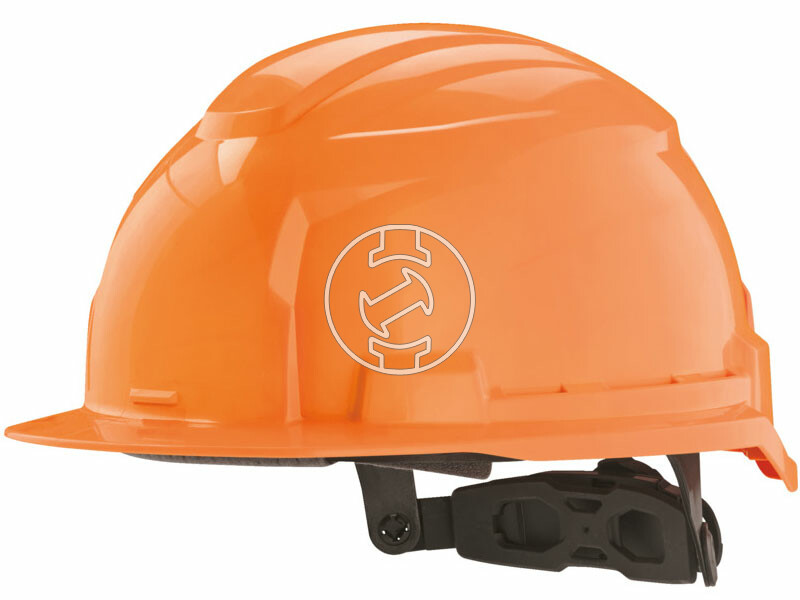 Milwaukee BOLT100 munkavédelmi sisak narancssárga, nem szellőző