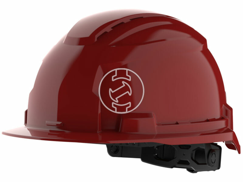 Milwaukee BOLT100 munkavédelmi sisak piros, szellőző