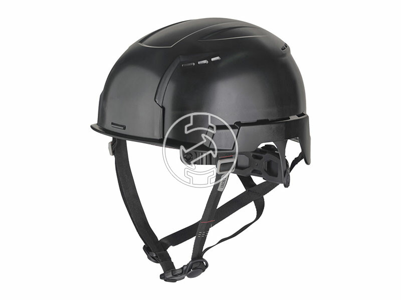 Milwaukee BOLT200 fekete, szellőzőrésekkel munkavédelmi sisak