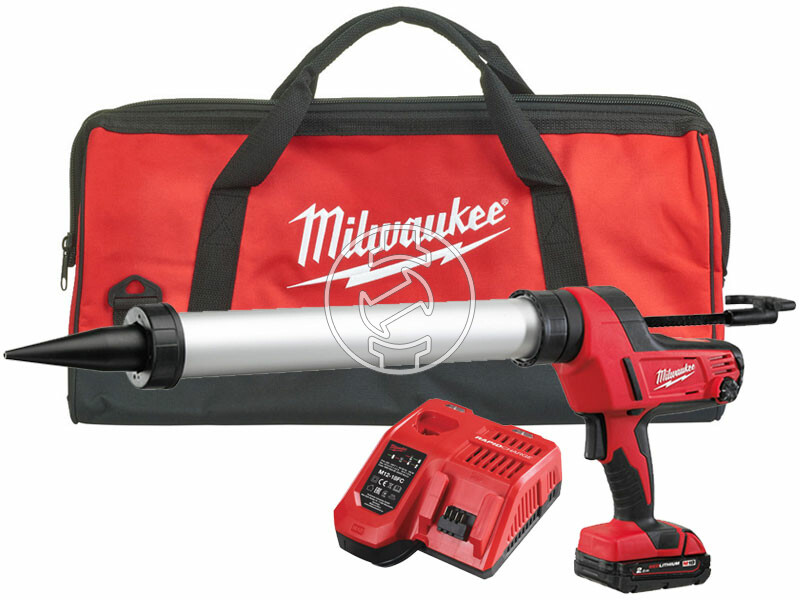 Milwaukee C18PCG/600A-201B akkus kittkinyomó pisztoly