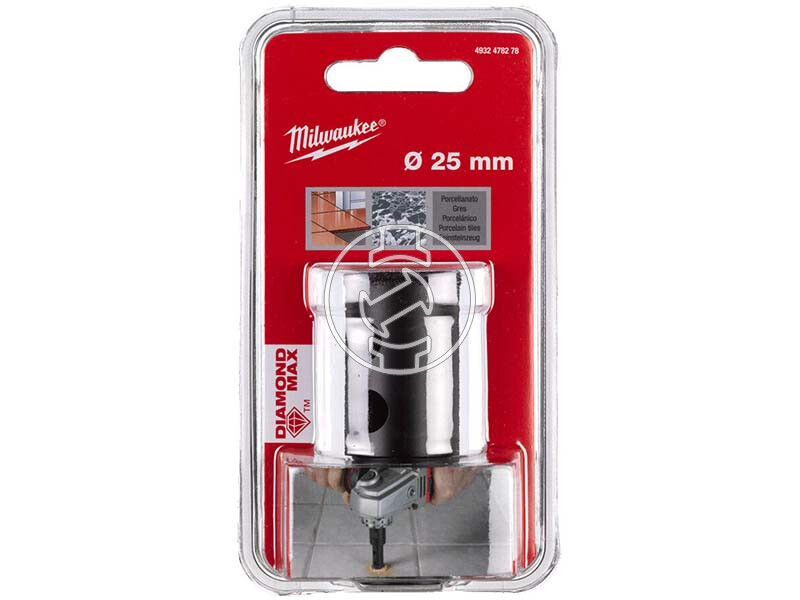 Milwaukee Diamond Max M14 25 mm gyémántfúrókorona sarokcsiszolóra