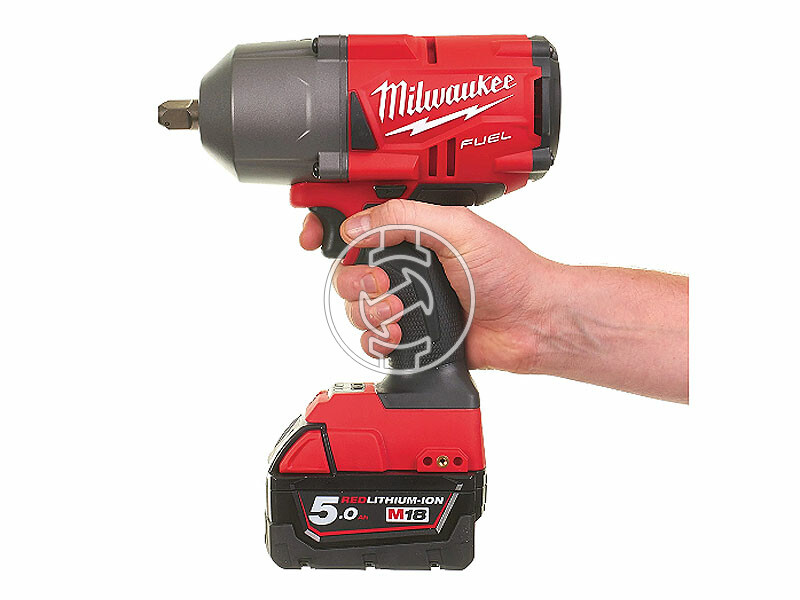 Milwaukee FHIWF12-502X akkus ütvecsavarozó 18 V | 130 Nm/400 Nm/1356 Nm | 1/2 inch | Szénkefementes | 2 x 5 Ah akku + töltő | Heavy Duty kofferben