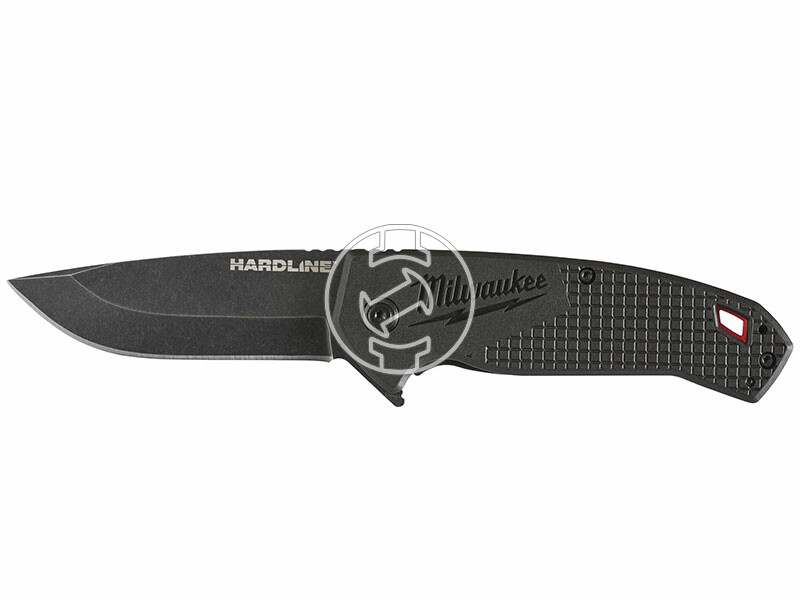 Milwaukee Hardline D2 acél fekete összecsukható kés