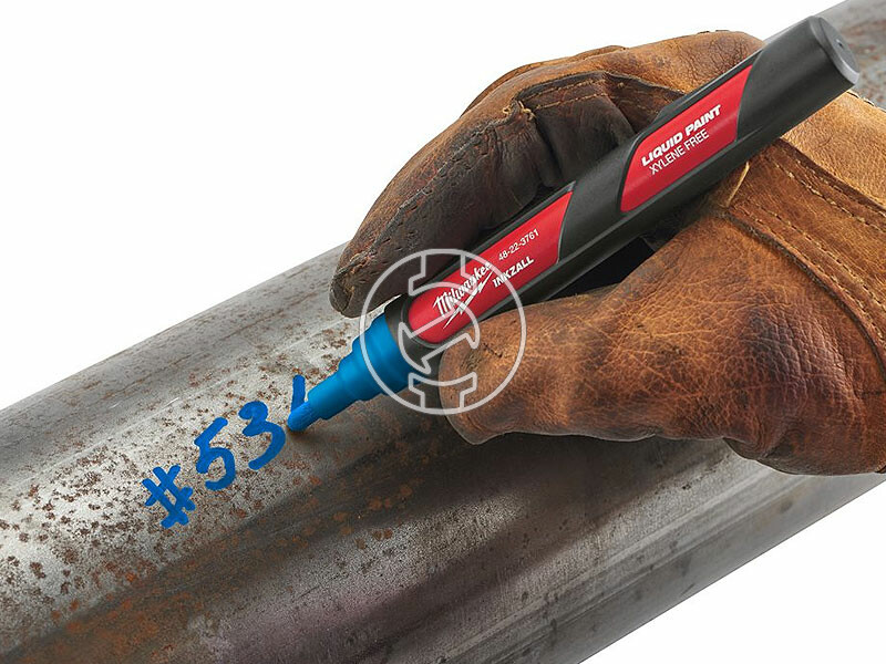 Milwaukee INKZALL Jelölő filc szelepes Kék jelölő filc