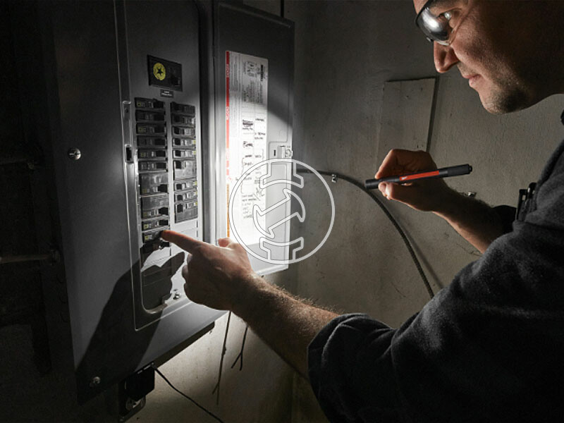 Milwaukee IR HL450PL250 elemes fejlámpa