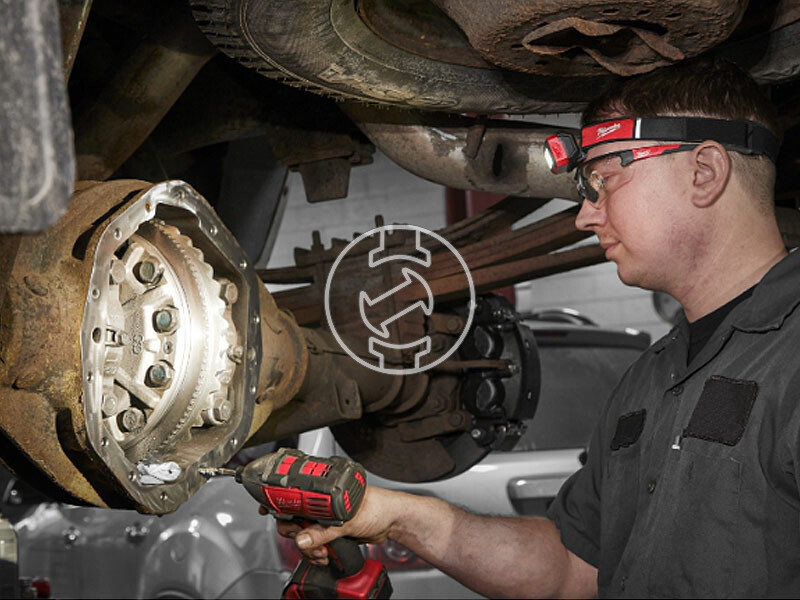 Milwaukee IR HL450PL250 elemes fejlámpa