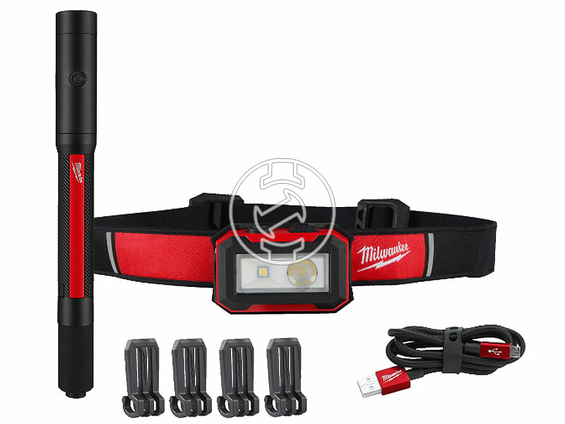 Milwaukee IR HL450PL250 elemes fejlámpa