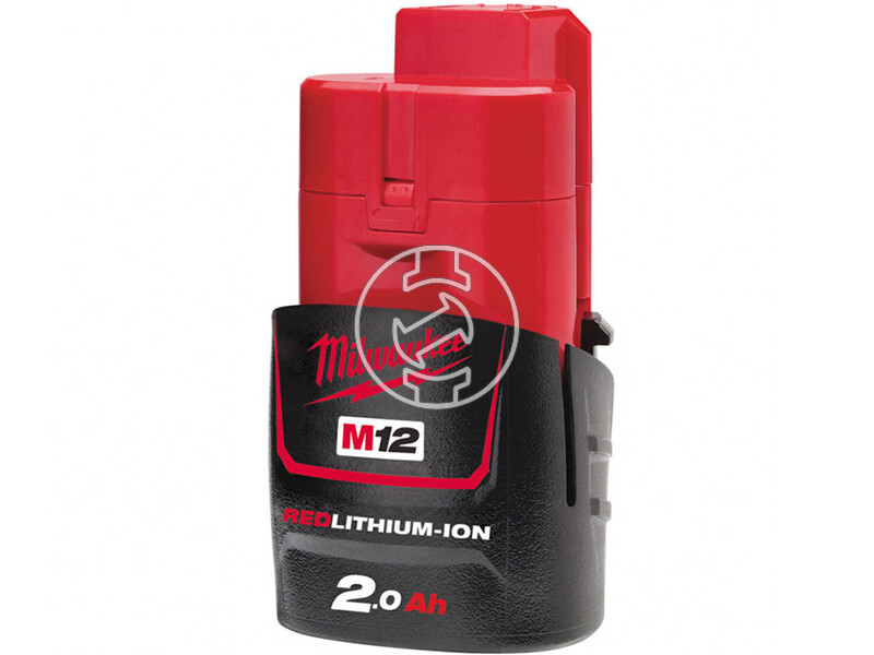 Milwaukee M12 B2 12 V 2,0 Ah Li-ion akkumulátor
