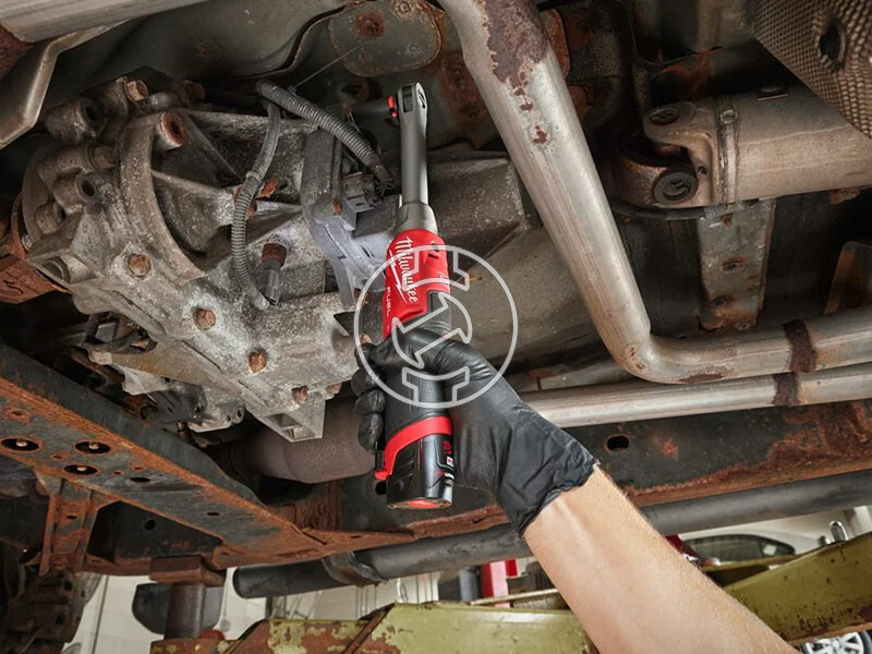 Milwaukee M12 FHIR38LR-0 akkus racsnis csavarkulcs (akku és töltő nélkül)