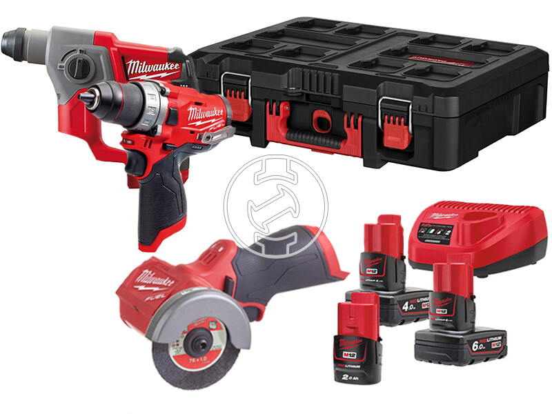 Milwaukee M12 FPP3R-6423P gépcsomag