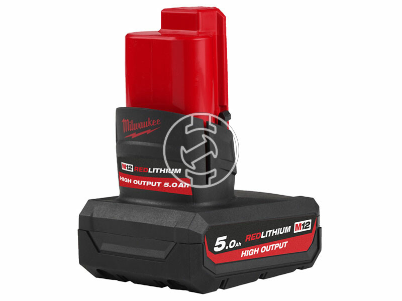 Milwaukee M12 HB5 akkumulátor 12 V | 5 Ah | Li-Ion