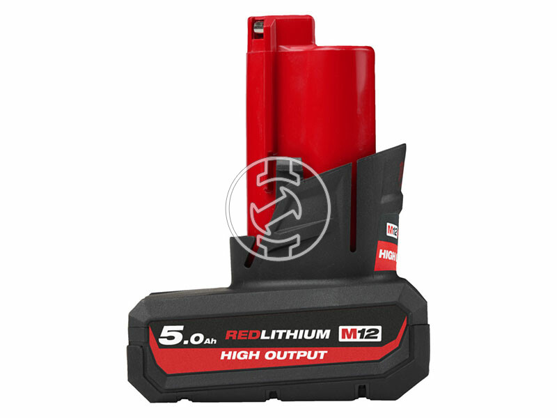Milwaukee M12 HB5 akkumulátor 12 V | 5 Ah | Li-Ion