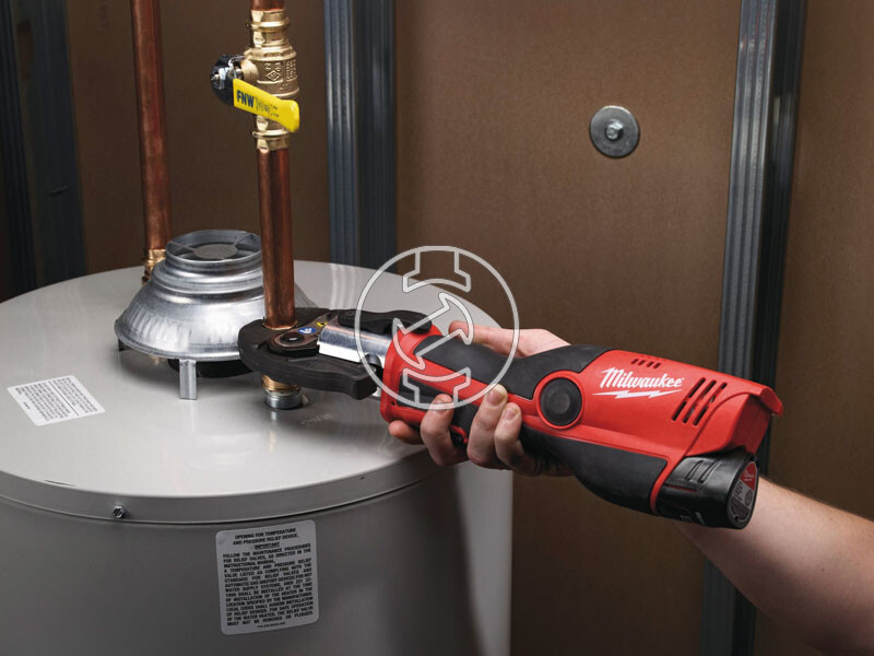 Milwaukee M12 HPT-202C V-KIT akkus csőpréselő