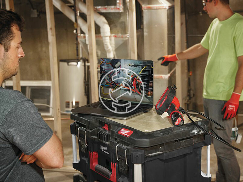 Milwaukee M12360IC32-0C csővizsgáló kamera (akku és töltő nélkül)